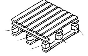 木托盘（木栈板）垫块
